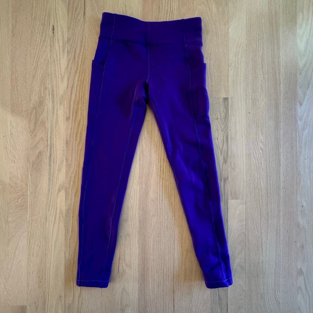 Athleta Girl Fleece Lined Stash Legging